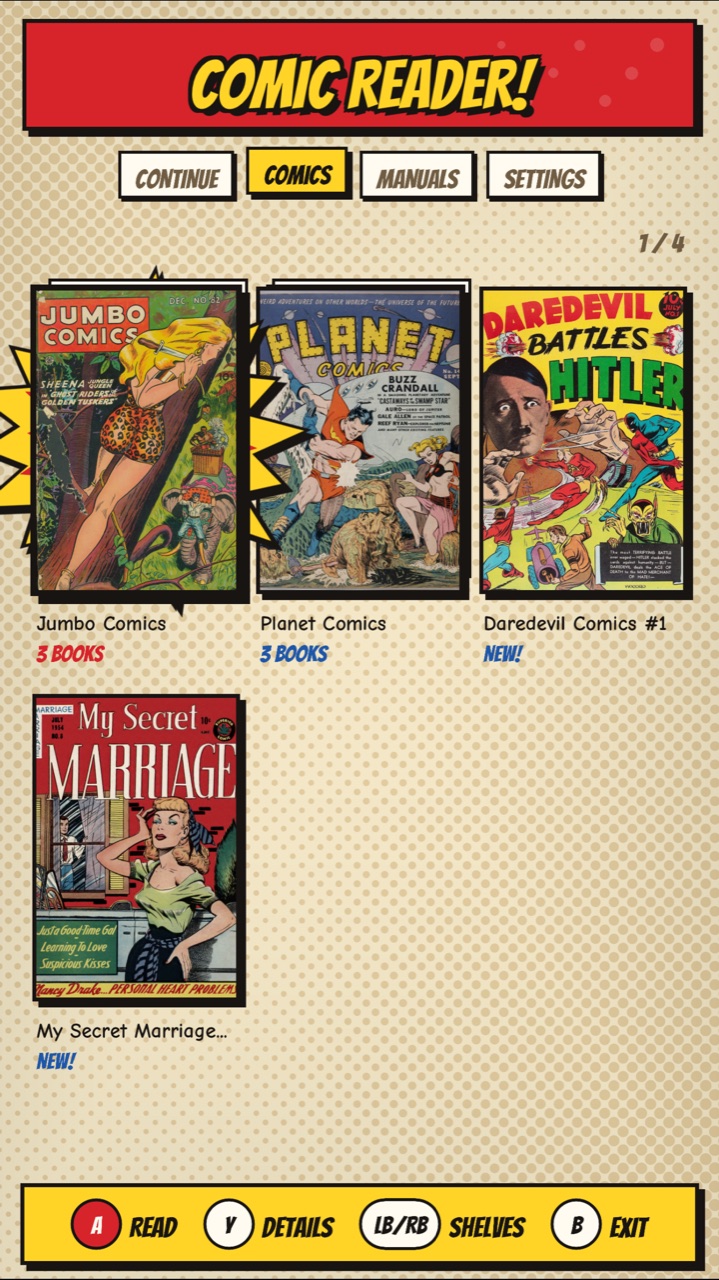 The library on the playfield: comic covers in inked frames